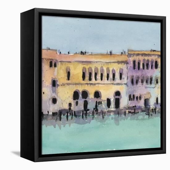 Venice Plein Air VI-Samuel Dixon-Framed Stretched Canvas