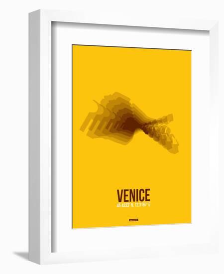 Venice Radiant Map 4-NaxArt-Framed Art Print