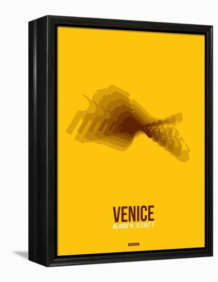 Venice Radiant Map 4-NaxArt-Framed Stretched Canvas