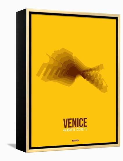 Venice Radiant Map 4-NaxArt-Framed Stretched Canvas