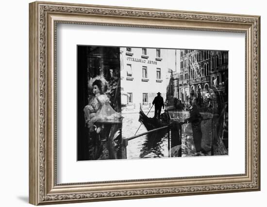 Venice Reflections-Saša Krušnik-Framed Photographic Print