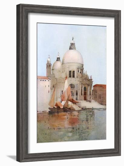 Venice, S Maria Salute-Arthur Melville-Framed Art Print