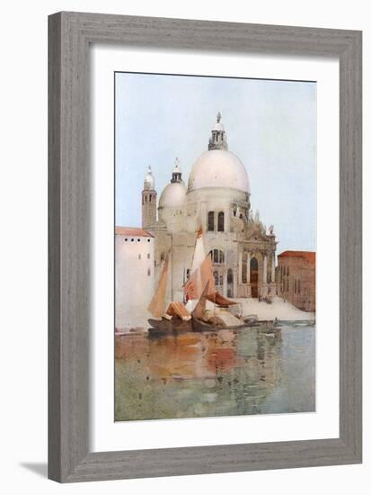 Venice, S Maria Salute-Arthur Melville-Framed Art Print