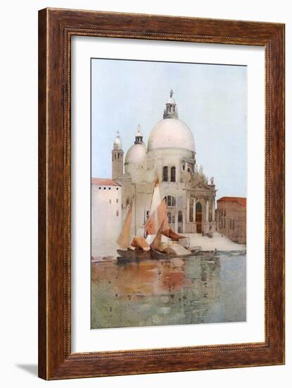 Venice, S Maria Salute-Arthur Melville-Framed Art Print