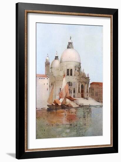 Venice, S Maria Salute-Arthur Melville-Framed Art Print