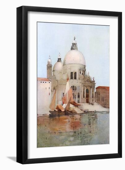 Venice, S Maria Salute-Arthur Melville-Framed Art Print