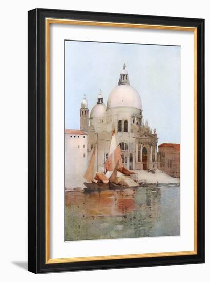 Venice, S Maria Salute-Arthur Melville-Framed Art Print