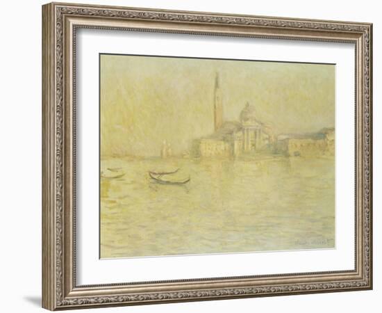 Venice, San Giorgio Maggiore-Claude Monet-Framed Giclee Print