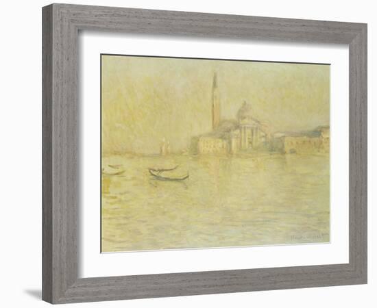 Venice, San Giorgio Maggiore-Claude Monet-Framed Giclee Print