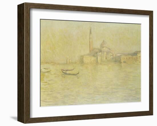 Venice, San Giorgio Maggiore-Claude Monet-Framed Giclee Print