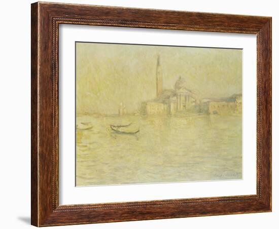 Venice, San Giorgio Maggiore-Claude Monet-Framed Giclee Print