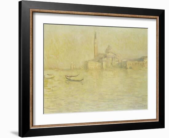 Venice, San Giorgio Maggiore-Claude Monet-Framed Giclee Print