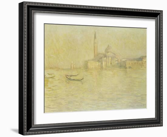 Venice, San Giorgio Maggiore-Claude Monet-Framed Giclee Print