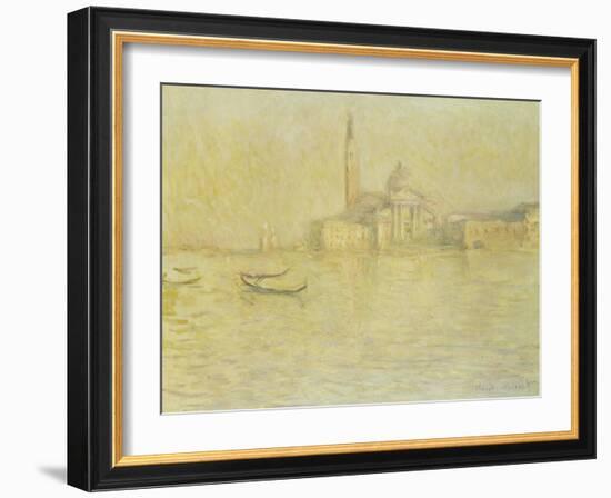 Venice, San Giorgio Maggiore-Claude Monet-Framed Giclee Print