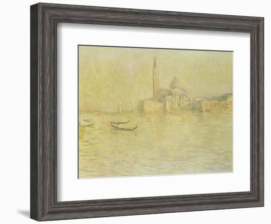 Venice, San Giorgio Maggiore-Claude Monet-Framed Giclee Print