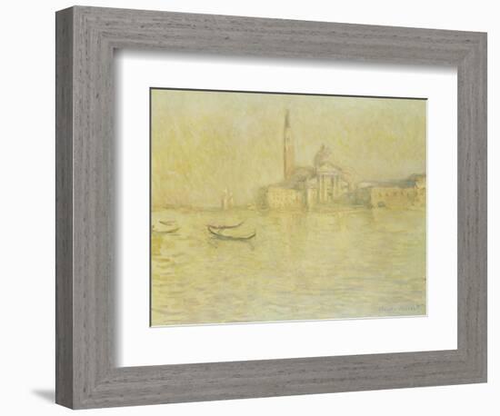 Venice, San Giorgio Maggiore-Claude Monet-Framed Giclee Print