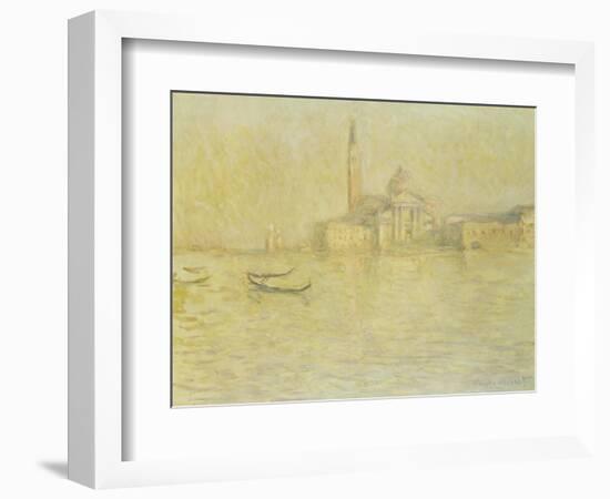 Venice, San Giorgio Maggiore-Claude Monet-Framed Giclee Print