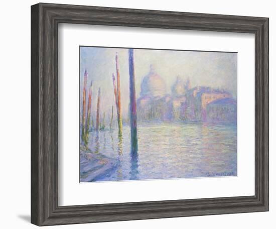 Venice, Santa Maria De La Salute, 1908-Claude Monet-Framed Giclee Print