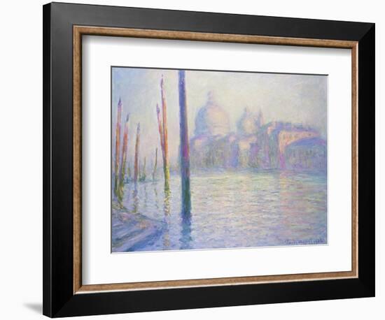 Venice, Santa Maria De La Salute, 1908-Claude Monet-Framed Giclee Print