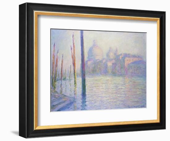 Venice, Santa Maria De La Salute, 1908-Claude Monet-Framed Giclee Print