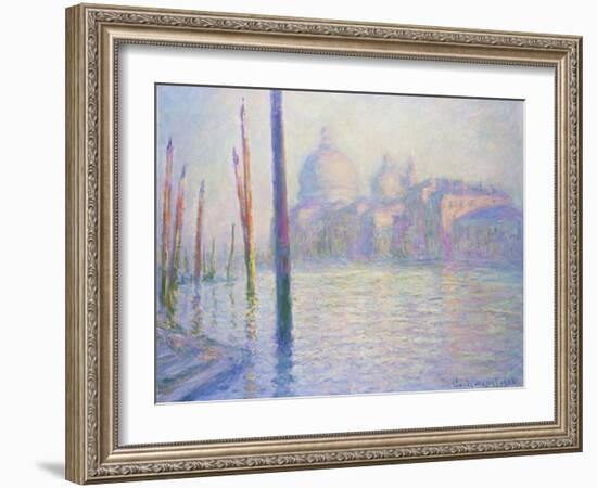 Venice, Santa Maria De La Salute, 1908-Claude Monet-Framed Giclee Print