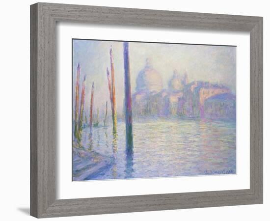 Venice, Santa Maria De La Salute, 1908-Claude Monet-Framed Giclee Print