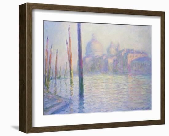 Venice, Santa Maria De La Salute, 1908-Claude Monet-Framed Giclee Print