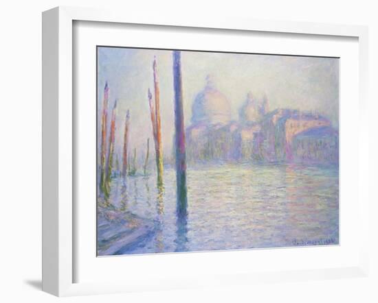 Venice, Santa Maria De La Salute, 1908-Claude Monet-Framed Giclee Print