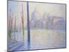 Venice, Santa Maria De La Salute, 1908-Claude Monet-Mounted Giclee Print