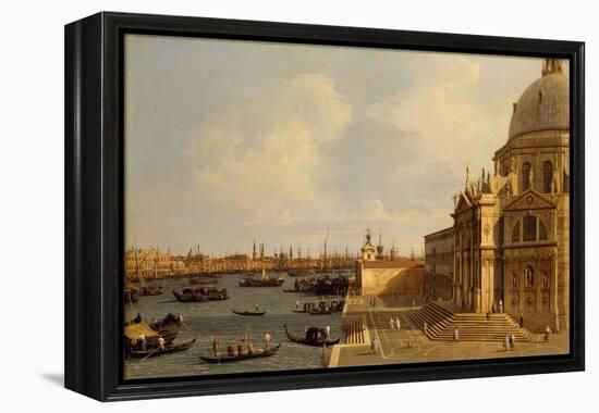 Venice: Santa Maria della Salute, c.1740-Canaletto-Framed Premier Image Canvas