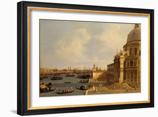 Venice: Santa Maria della Salute, c.1740-Canaletto-Framed Giclee Print