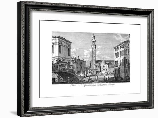 Venice: Santi Apostoli-Antonio Visentini-Framed Giclee Print