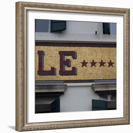 Venice Sign Language-Mike Burton-Framed Photographic Print