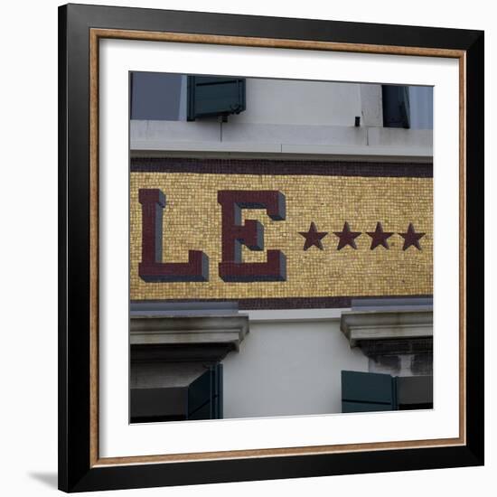 Venice Sign Language-Mike Burton-Framed Photographic Print