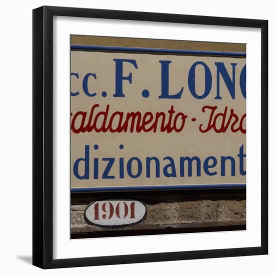 Venice Sign Language-Mike Burton-Framed Photographic Print