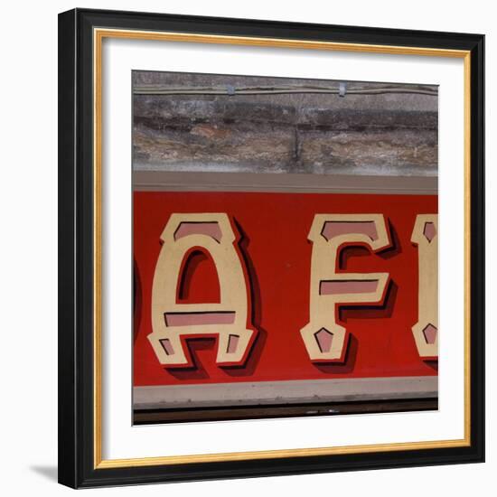 Venice Sign Language-Mike Burton-Framed Photographic Print