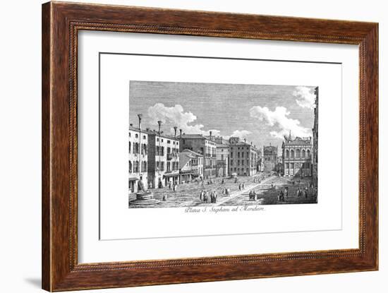 Venice: Stefano, 1735-Antonio Visentini-Framed Giclee Print