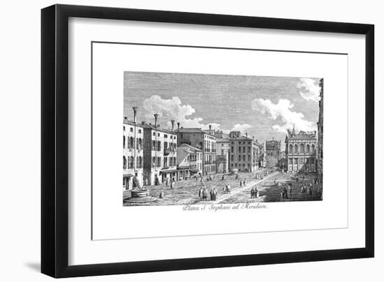 Venice: Stefano, 1735-Antonio Visentini-Framed Giclee Print