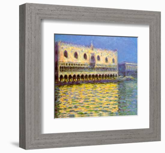 Venice, the Doge Palace-Claude Monet-Framed Giclee Print