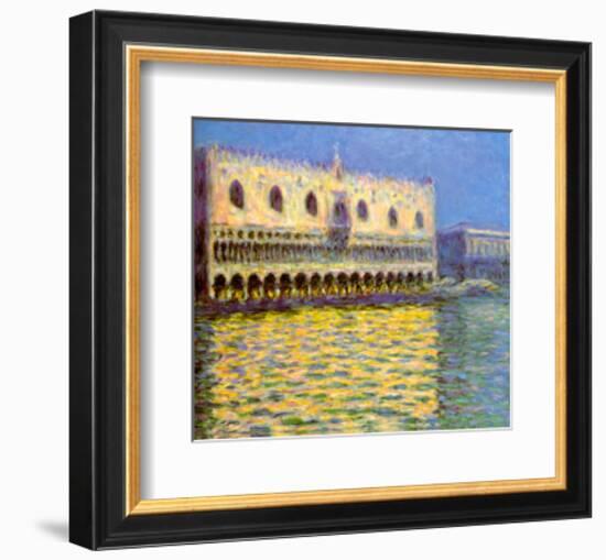 Venice, the Doge Palace-Claude Monet-Framed Giclee Print