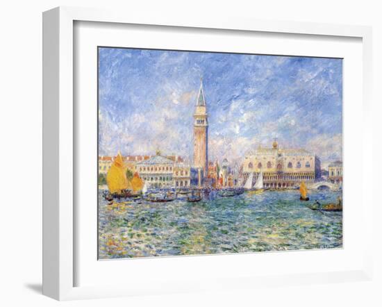 Venice, (The Doge's Palace), 1881-Pierre-Auguste Renoir-Framed Premium Giclee Print