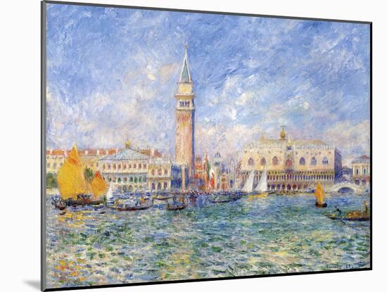 Venice, (The Doge's Palace), 1881-Pierre-Auguste Renoir-Mounted Premium Giclee Print