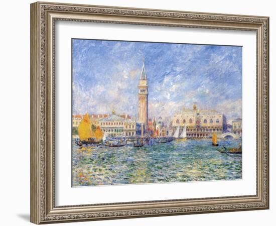 Venice, (The Doge's Palace), 1881-Pierre-Auguste Renoir-Framed Giclee Print