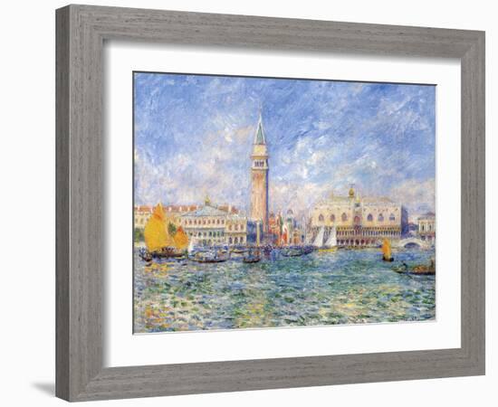 Venice, (The Doge's Palace), 1881-Pierre-Auguste Renoir-Framed Giclee Print