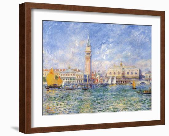 Venice, (The Doge's Palace), 1881-Pierre-Auguste Renoir-Framed Giclee Print