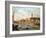 Venice: the Doge's Palace and the Molo from the Basin of San Marco, circa 1770-Francesco Guardi-Framed Giclee Print