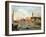 Venice: the Doge's Palace and the Molo from the Basin of San Marco, circa 1770-Francesco Guardi-Framed Giclee Print