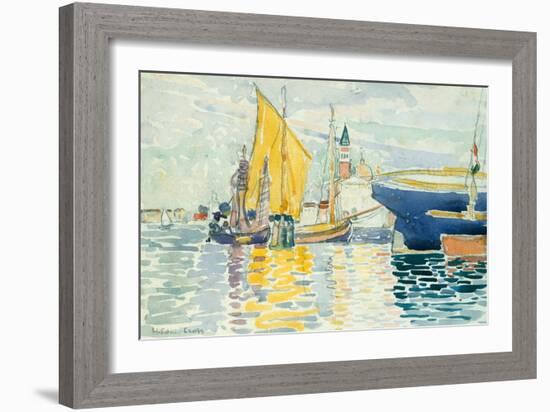 Venice-The Giudecca, 1903-Henri-Edmond Cross-Framed Giclee Print