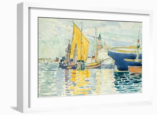 Venice-The Giudecca, 1903-Henri-Edmond Cross-Framed Giclee Print