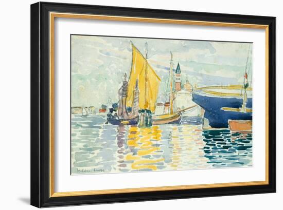 Venice-The Giudecca, 1903-Henri-Edmond Cross-Framed Giclee Print